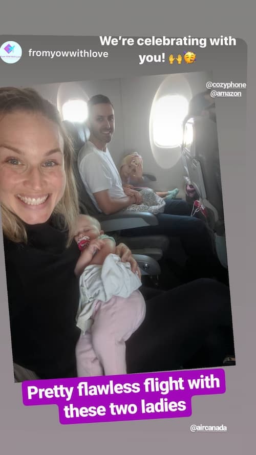 A parent's photo of their child wearing CozyPhones
