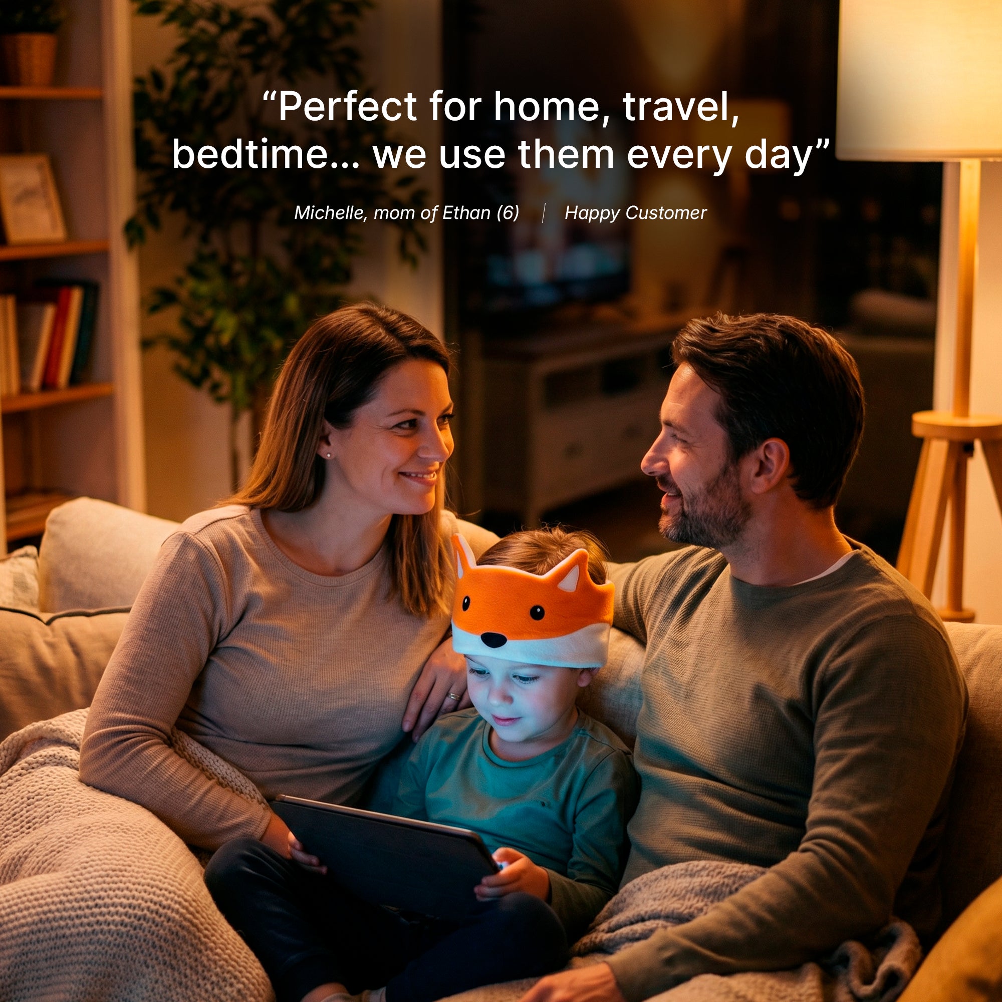 CozyPhones 3.0 Headband Headphones 🦊